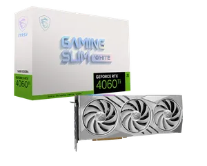 GeForce RTX 4060 Ti GAMING SLIM WHITE 16G